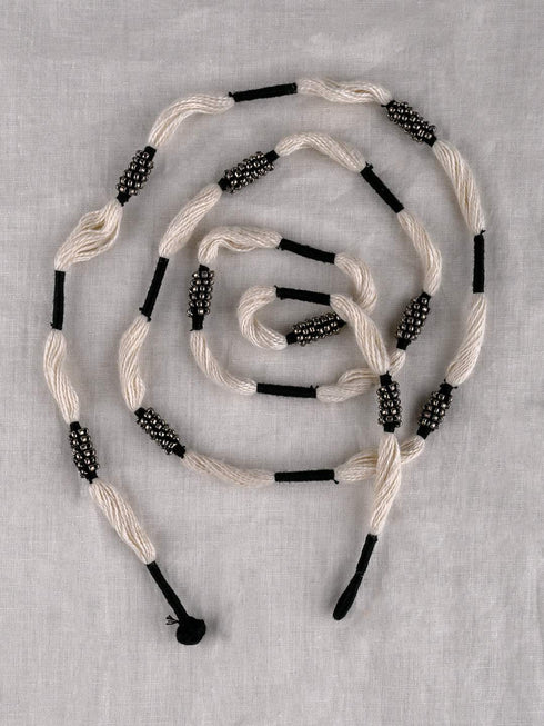 Thread Work & Bead Necklace